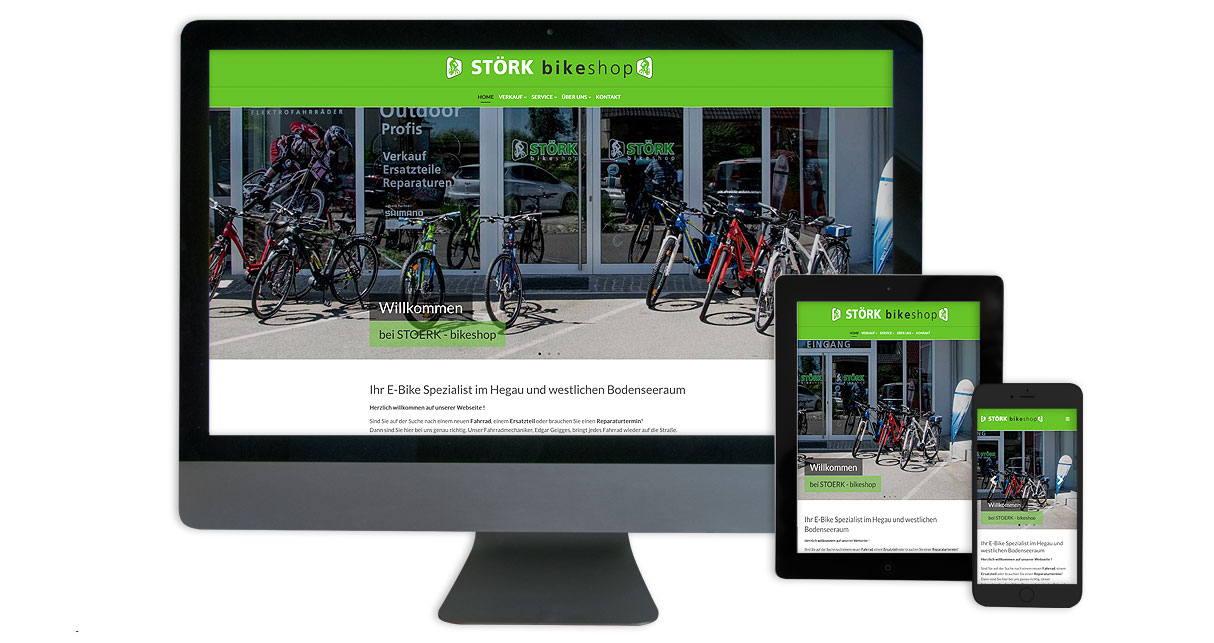 Responsives Webdesign - Desktop, Tablet, Smartphone